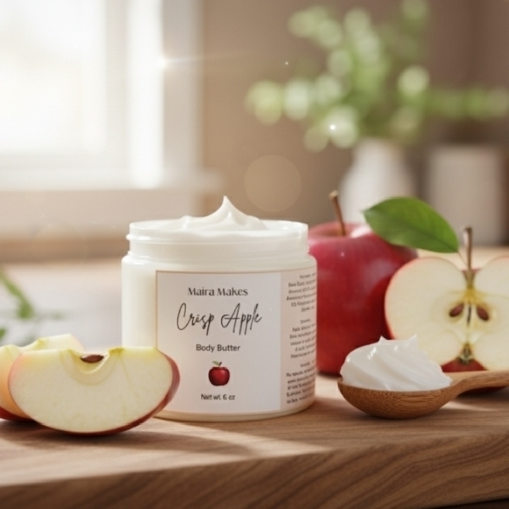 Crisp Apple Body Butter - White